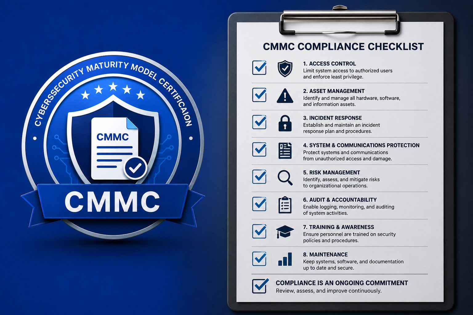 CMMC Compliance Checklist for 2026: A Practical Guide for Defense Contractors
